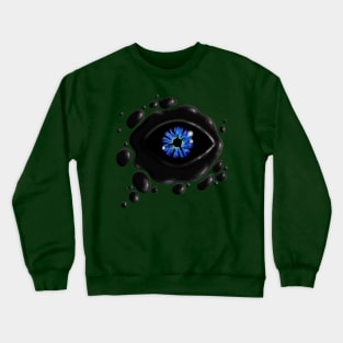 Blue Demon Eye Crewneck Sweatshirt